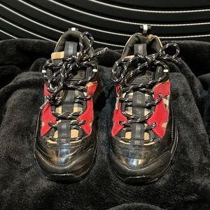 Kids Authentic Burberry shoes size 31 worn twice excellent condition